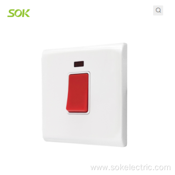 Electrical wall switch Double Pole Switch